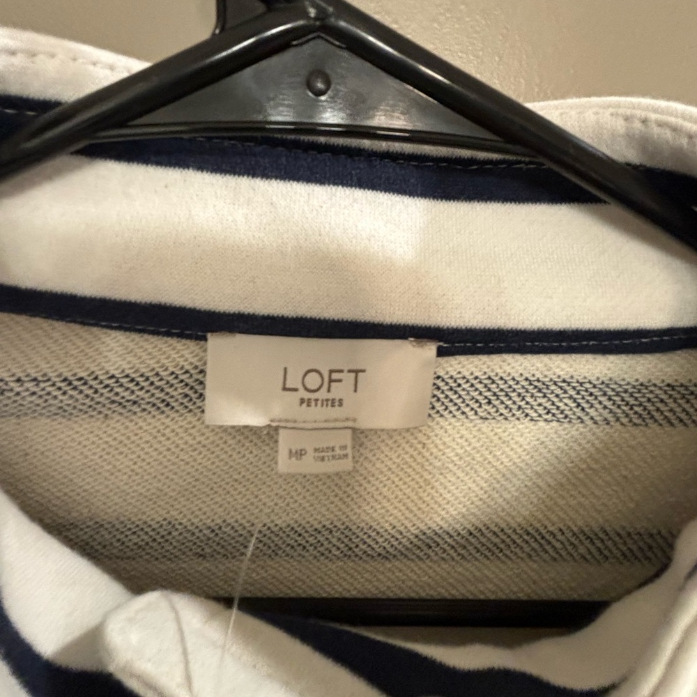 Nwt Loft Medium Petite Cropped Jacket - image 2